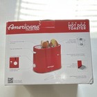 Americana Collection Ect-542r Hot Dog Maker Toaster Red 2 Hot Dogs 650w