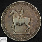 1900 Lafayette Commemorative Silver Dollar  1 - Cleaned