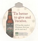 Great Lakes Brewing Co  Christmas Ale 3 75  X 4  Bar Beer Coaster Bc1