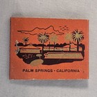 Vintage Wonder Palms Hotel Guest Ranch Palm Springs Ca Feature Matchbook