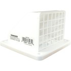 Lambro 1471w Dryer Vent Hood With Removable Screen  4 Inch  White