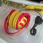 Hide Online A Prize Yellow Heart Headphones   Pouch X Japan