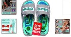 Shiatsu Foot Massager Slippers For Neuropathy Relief   Ergonomic Comfort Design