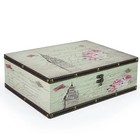 Large Wooden Decorative Box - Vintage Storage Keepsake Romantic Timeless Style