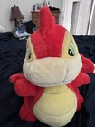Rare 2003 Neopets Scorchio 12    Plush Talking Vibrates Light Up Toy Vintage Red