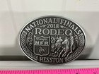 Hesston 2018 National Finals Rodeo Nfr Wrangler Adult Belt Buckle