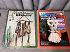Vtg Macrame Animal Art Books Booklet Patterns Crafts Susan Shwartz Lot