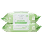 Equate Beauty Exfoliating Wet Cleansing Makeup Remover Wipes Twin Pack 