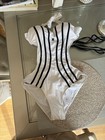 Chanel Balconette   Style Shaped Swimsuit  Size L