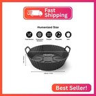 Pintaur Round Silicone Air Fryer Liners 3pack  Ninja Af101   Af161 Silicone Line