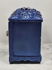 Vintage Cast Iron Coin Deposit Bank Combination Door Safe 4    X 5       as Is  