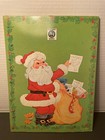 Vintage Santa s Activity And Game Coloring Book  Uncolored  1978  Christmas