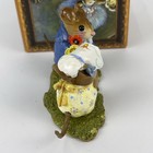 Wee Forest Folk Nm-6 Mr  Nibbles Comes A Calling  retired 