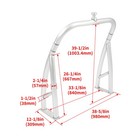 New For Pontoon Boats Silver Ski Tow Bar Universal Ski Tow Pylon W hardware
