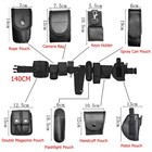 New Tactical Nylon Police Security Guard Duty Belt Utility Kit System With Pouch