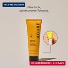 Acure Brightening Facial Scrub - Exfoliating 4 Fl Oz  pack Of 2   No Color