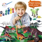 Children s Arts And Crafts Set Dinosaur Toy Painting Set Boys And Girls Statue