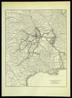 Vintage St Louis San Francisco Railway Map Slsf Rr Map Frisco Line Railroad