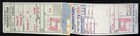 Baltimore   Ohio Railroad 1966 Ticket Receipt Booklet Bloomquist 