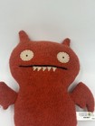 Vintage Ugly Doll Ice Bat  little Ugly s  2002 Red Bat Plush Stuffed Animal 8 