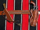 El Paso Saddlery Leather Cowboy Cartridge Belt 45 Colt 40  Waist   -