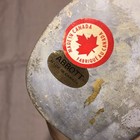 Vintage Abbott Canada Carved Soapstone Totem Pole - 11-1 4   