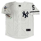 Bernie Williams 1999 New York Yankees Cooperstown World Series Jersey Men   s Lg