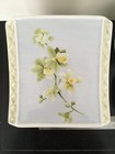 Simply Orchid   Tissue Box Cover  Serene Gray Blue Floral   Charter Club  New