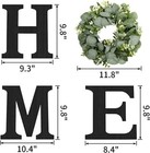 Hanging Farmhouse Wall House Decor Wood Letters For Wall Art Rustic Home Decor
