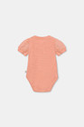 My Little Cozmo Slub Puff Sleeves Baby Bodysuit