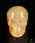 2 0  Carnelian Hand Carved Crystal Skull  Realistic  Crystal Healing