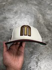 New Era 59fifty Mexico Fitted Baseball Cap Hat  White maroon green 7 1 8