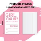Kids Birthday Invitations For Girls Girl You In Birthday Party Invitations Ca   