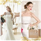 2 Pcs Bride Bag Set Bride Jute Beach Tote Bag With Ribbon Makeup Pouch With R   