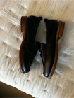 Kelsi Dagger Brooklyn Black Penny Loafers Whipstitch Detail Size 5 Us   35 Eu