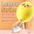 Silicone Lemon Shaped Personal Massager Handheld Mini Body Massage Tool