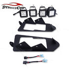 Fit Polaris Ranger 900 Xp -upgrade To 24w Led Cube Headlights Kit For 13-19 Crew