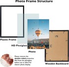 10x14 Inch Picture Frame Black For 30 X 40cm Diamond Painting Art  Horizontal