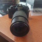 Nikon Em 35mm Film Camera Body Nikon Black W  Tokina Rmc Series Zoom 80-200 Read