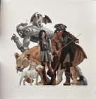 Weird Wizard Of Oz Gregory Manchess Giclee Ltd Edition  26 Of 150 24  X 24  Rare