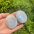 Natural Rainbow Moonstone Crystal Palm Stone  Tumbled Stone Home Decor Gift