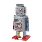New Wind Up Vintage Robot Toy Clockwork Walking Toy Retro Tinplate Toy Gift