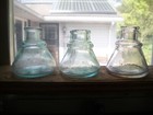 3 Different Vintage Inkwells