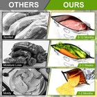 30pcs Reusable Aluminum Foil Sealable Storage Bags  2026 New Medium  10pcs 