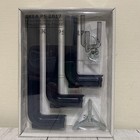 Ikea Dark Navy Metal Candle Holder 13 5cm X 21 5cm Used