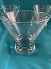 Martini Glasses Set 4 Joyjolt Afina  New Open Box  1 Glass Has Production Flaw