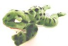 Yomiko Classic Plush Stuffed Animal Green Spotted Bullfrog 13  Russ Berrie Euc