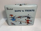 1959 Ponytail Eats  n Treats Vinyl Lunchbox American Thermos Co  Rare Blue
