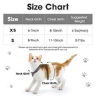 Cat Vest Harness And Leash Set  Escape Proof Kitten Harness Grey Xs
