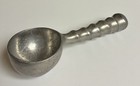 Vintage Cast Aluminum Ice Cream Scoop 2  Round Scoop Short Handle